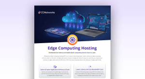 Edge Computing Hosting (ECH) Brochure Thumbnail - CDNetworks