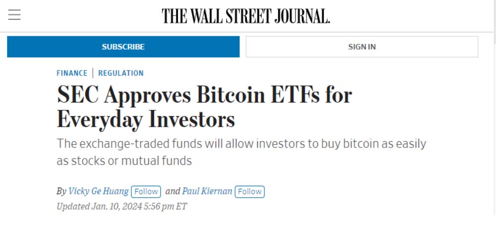 The Wall Street Journal ETFs For Every Day Investors Screenshot