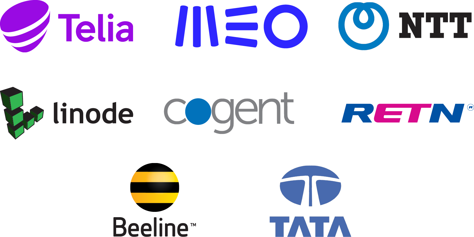 Europe ISPs Logos