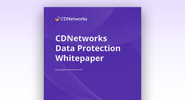 CDNetworks Shield 데이터 보호